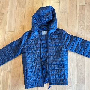 Primary Navy Puffer Jacket for Kids Size 12